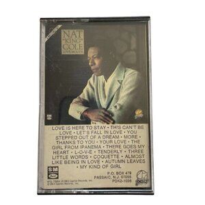 Nat King Cole Love Moods Audio Music Cassette 1983 u